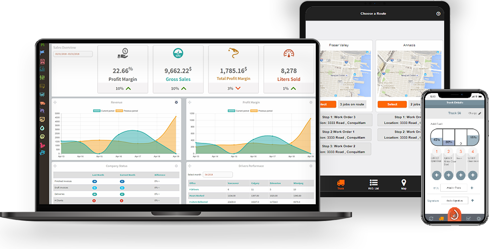 Fuel & Propane Delivery Management System